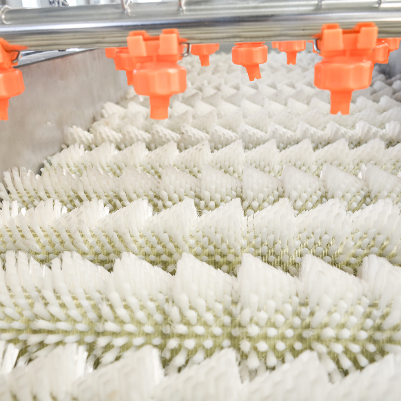Root vegetable cleaning machine, automatic roller cleaning machine apple orange polishing machine